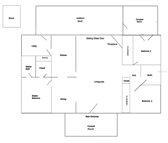 $124,990 | 13711 Northeast 247th Court, Salt Springs, FL 32134