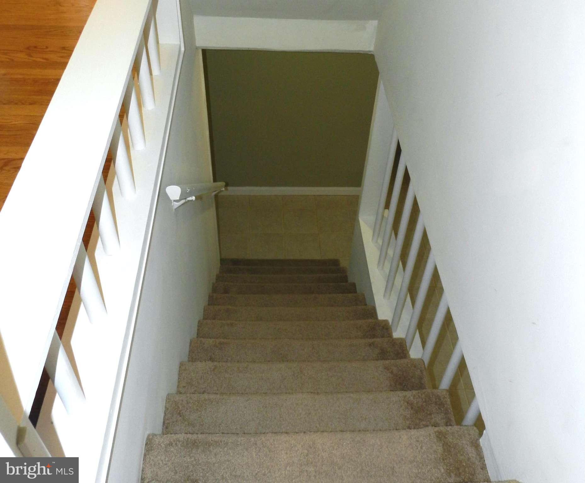 13224 Bregman Road Silver Spring, MD 20904 - Photo 19 of 29 Stairs from Main Level to Lower Level