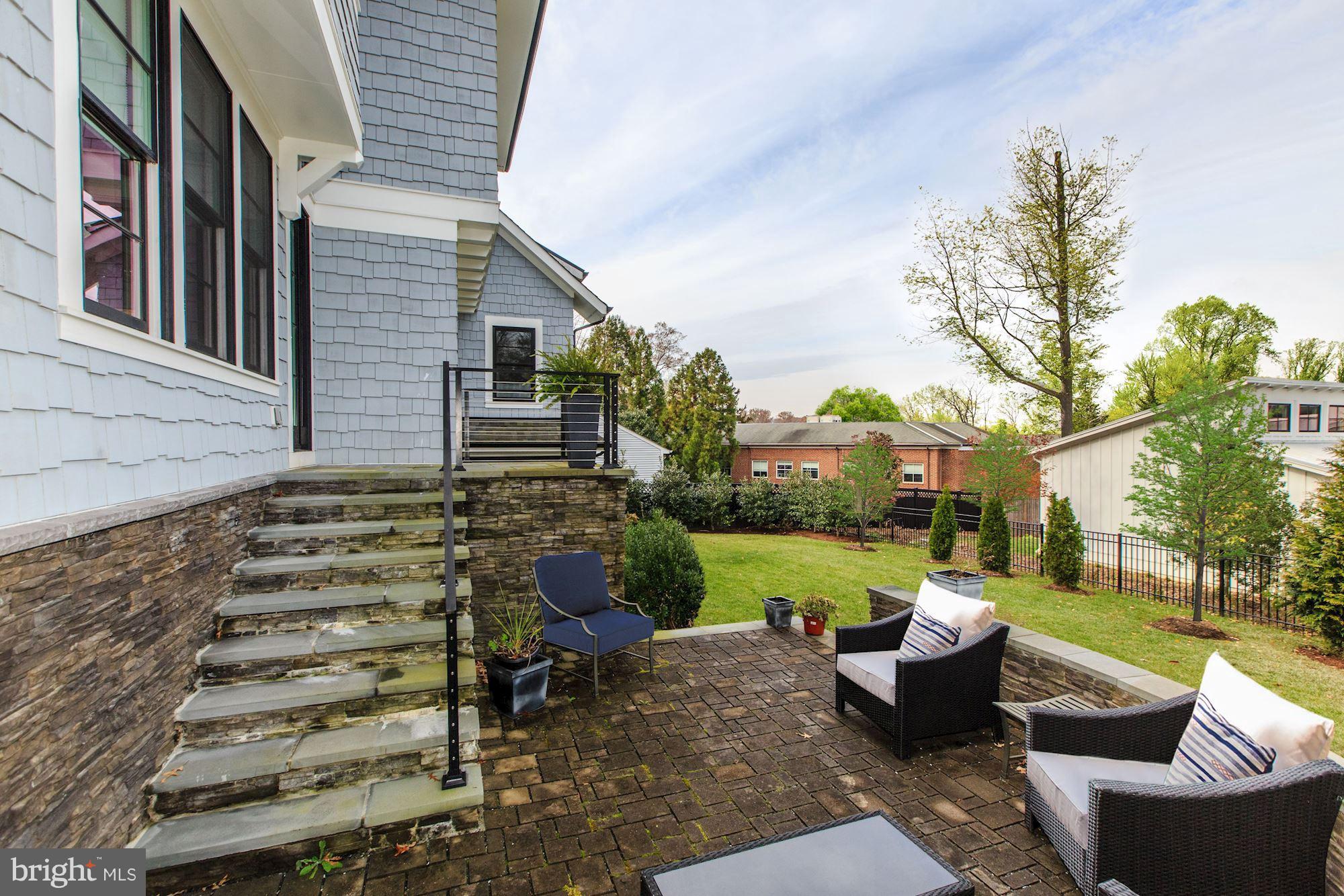 4957 Rock Spring Road Arlington, VA 22207 - Photo 29 of 31 Rear Terrace