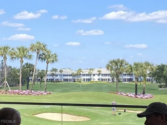 a view of building with garden