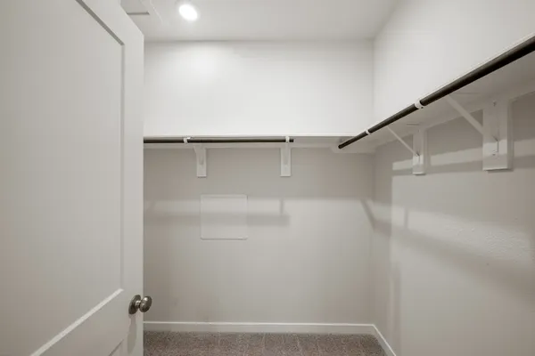 a view of walk in closet