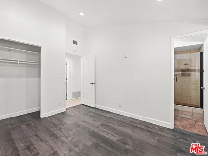 wooden floor in an empty room