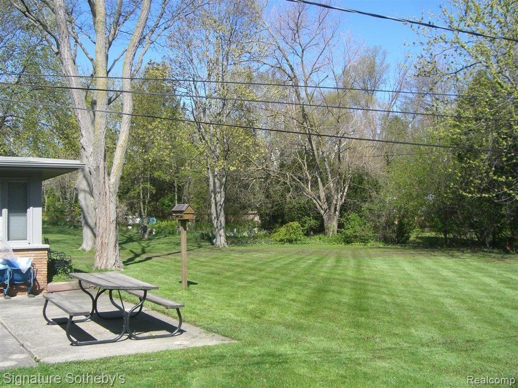 820 South Pemberton Road Bloomfield Hills, MI 48302 - Photo 11 of 12 Large Backyard