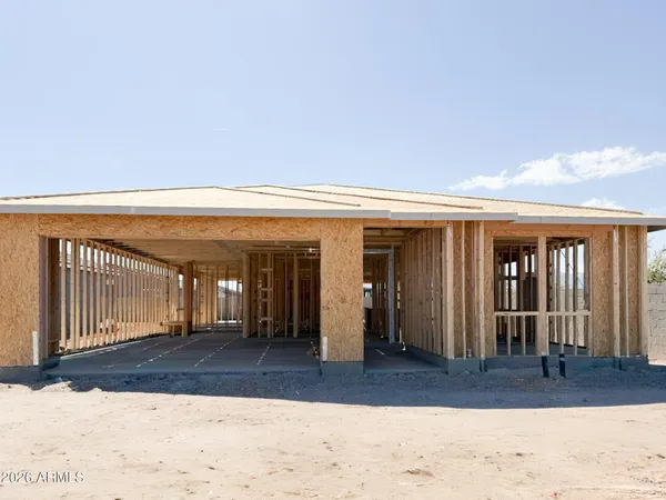 a view of a house with a patio
