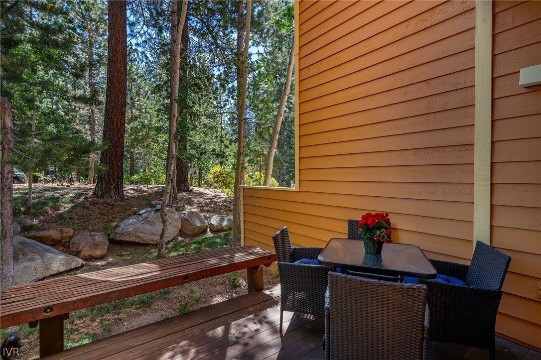 939 Incline Way, Unit 198 Incline Village, NV 89451 - Photo 8 of 22 Rear Patio