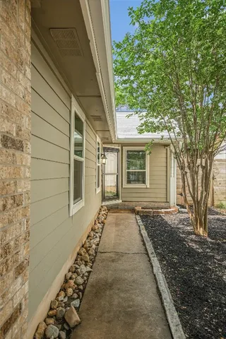 a front view of a house with