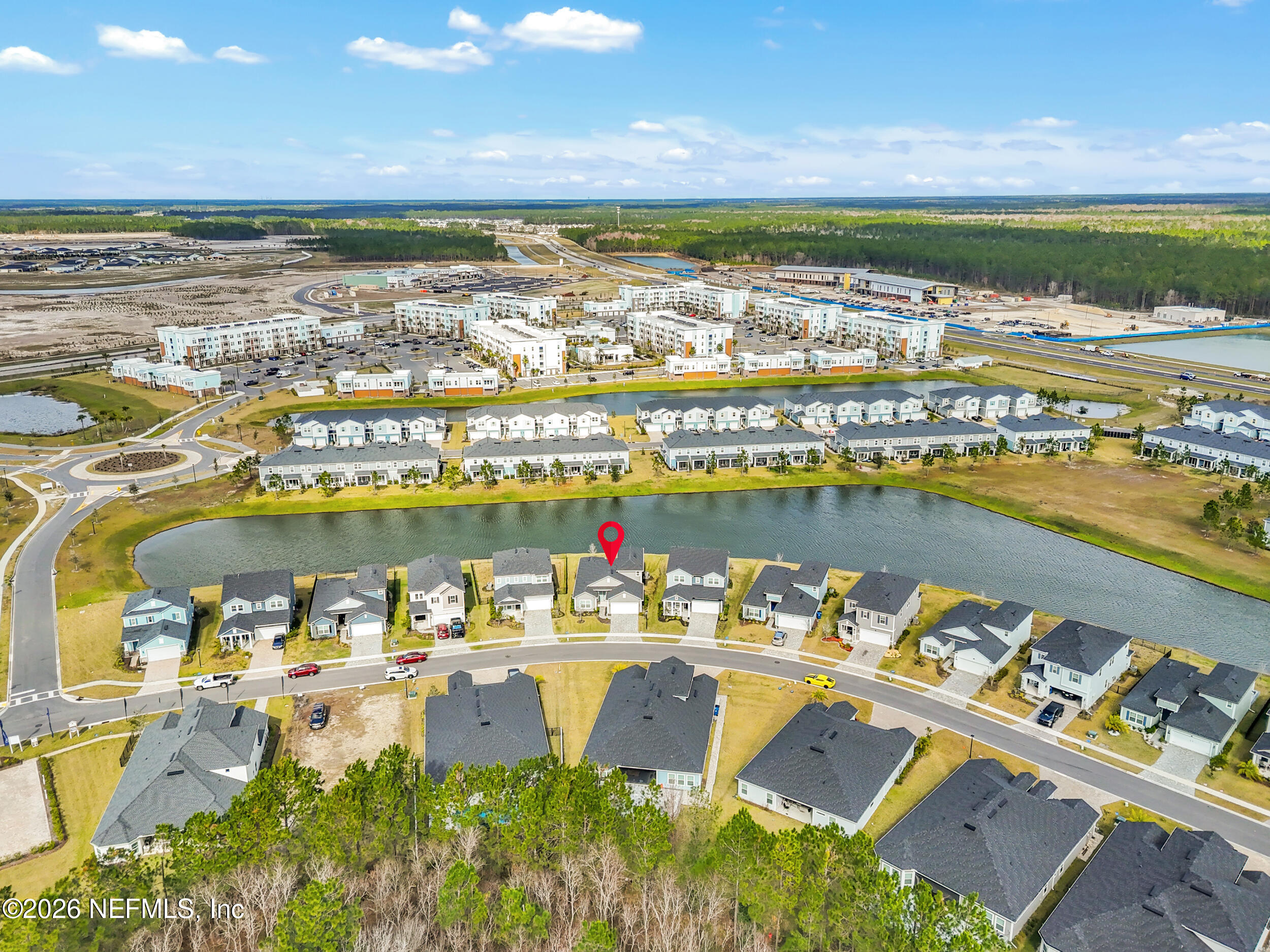 63 Goldcrest Way St. Augustine, FL 32092 - Photo 49 of 56 a view of a city with an ocean view