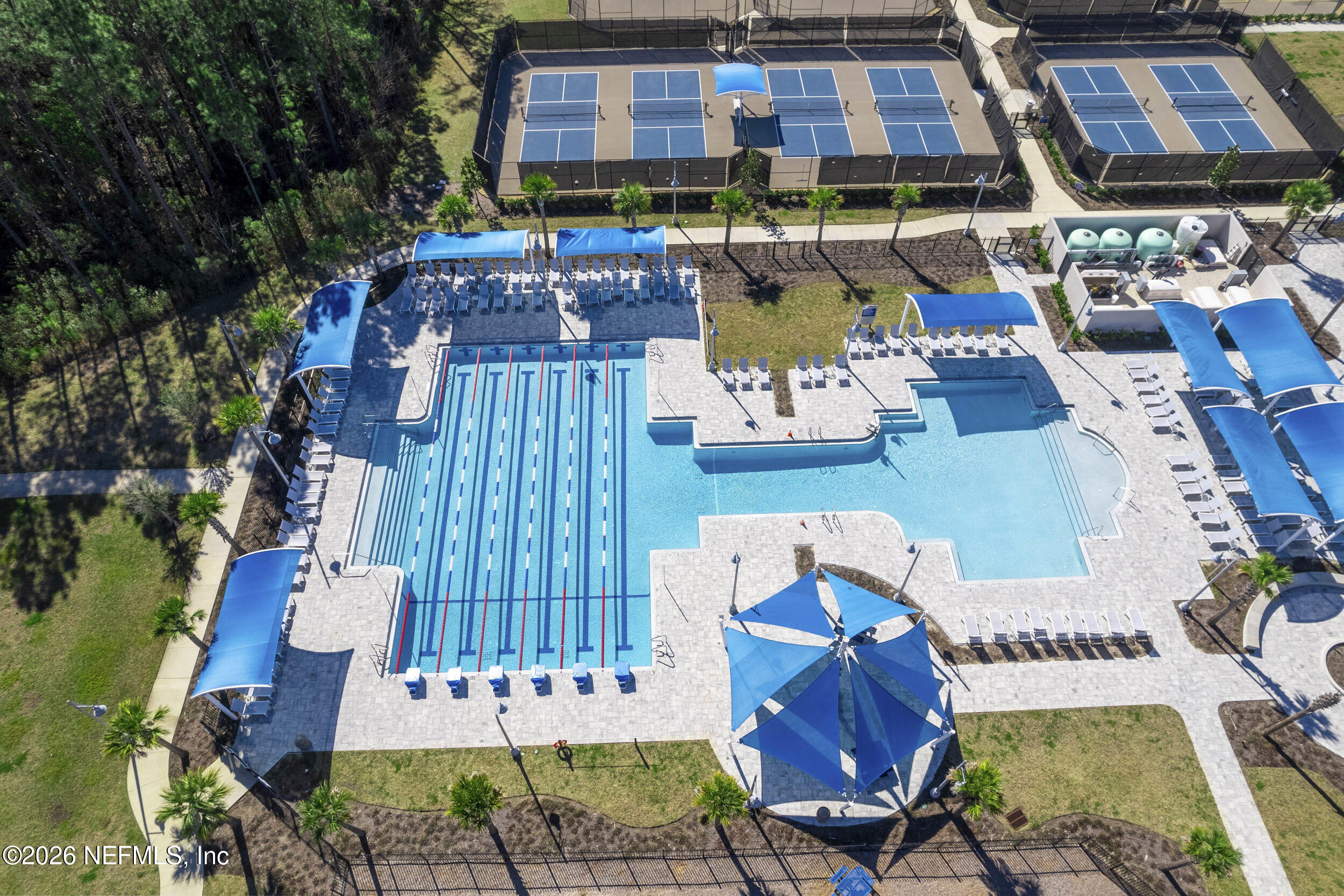 63 Goldcrest Way St. Augustine, FL 32092 - Photo 56 of 56 an aerial view of houses with outdoor space
