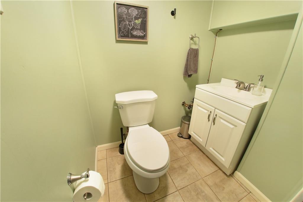 985 Ridge Road Bridgeville, PA 15017 - Photo 18 of 22 HALF BATH IS CONVENIENTLY LOCATED ON THE LOWER LEVEL.
