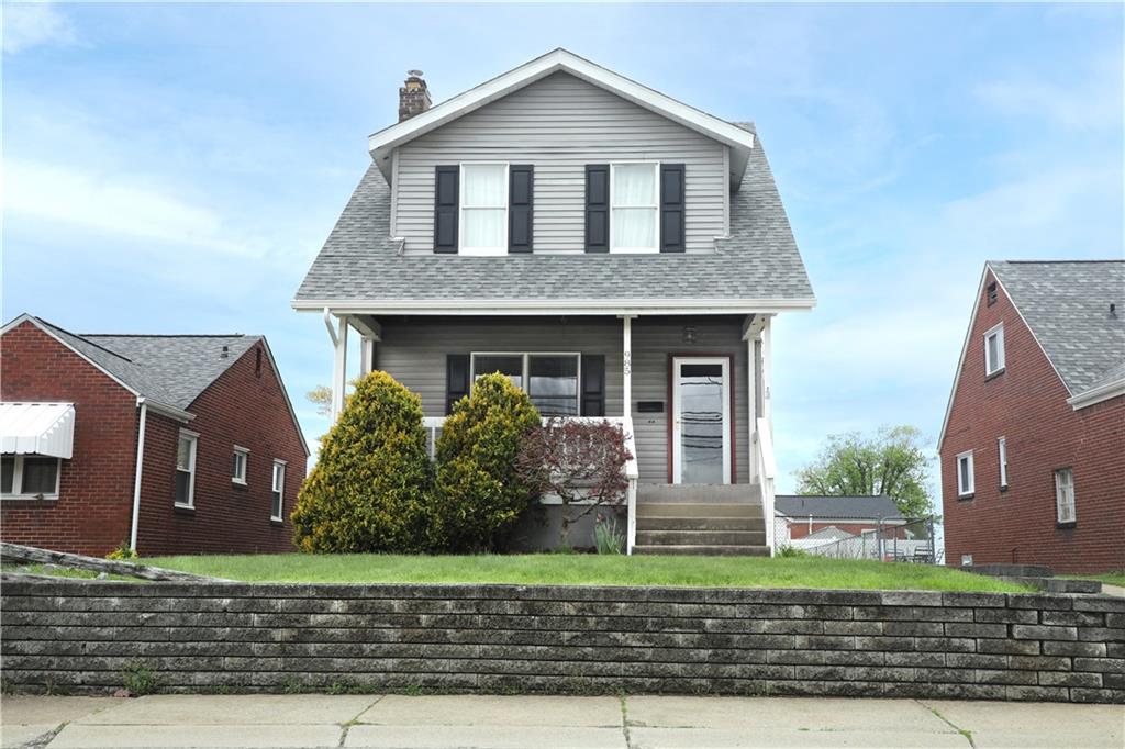 985 Ridge Road Bridgeville, PA 15017 - Photo 2 of 22 LEVEL LOT, QUIET NEIGHBORHOOD, COVERED FRONT PORCH AND CLOSE TO PUBLIC TRANSPORTAION!