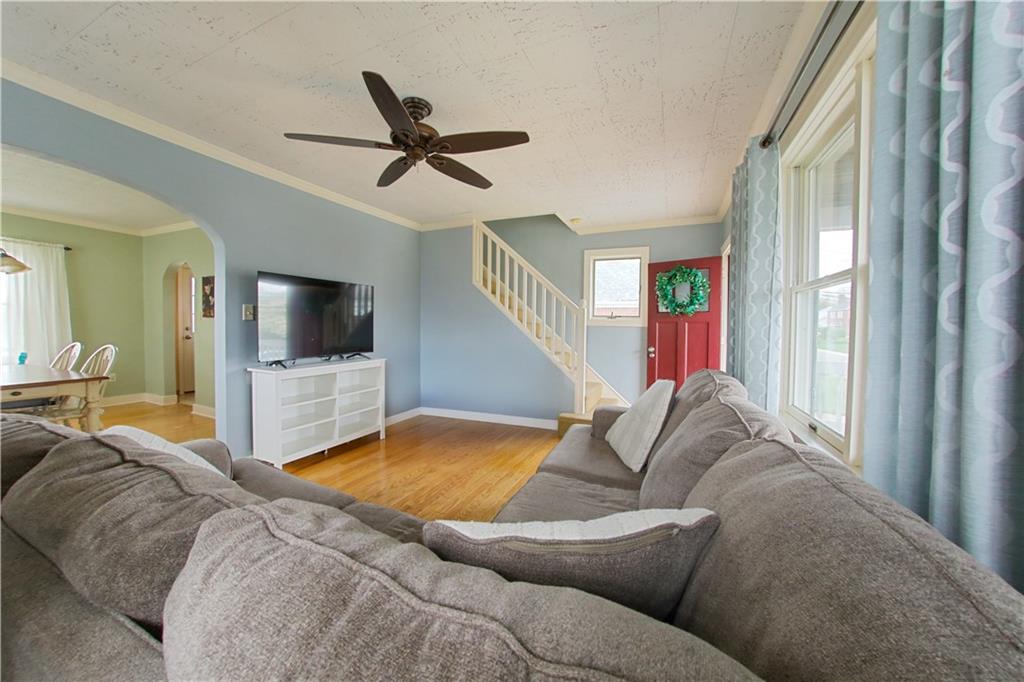 985 Ridge Road Bridgeville, PA 15017 - Photo 4 of 22 ABUNDANCE OF NATURAL LIGHT FLOODS THE ROOM.
