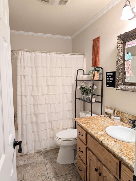 1231 Radisson Drive Hewitt, TX 76643 - Photo 45 of 51 a bathroom with a granite countertop toilet sink and mirror