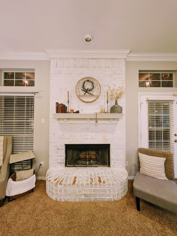 1231 Radisson Drive Hewitt, TX 76643 - Photo 9 of 51 a living room with furniture and a fireplace
