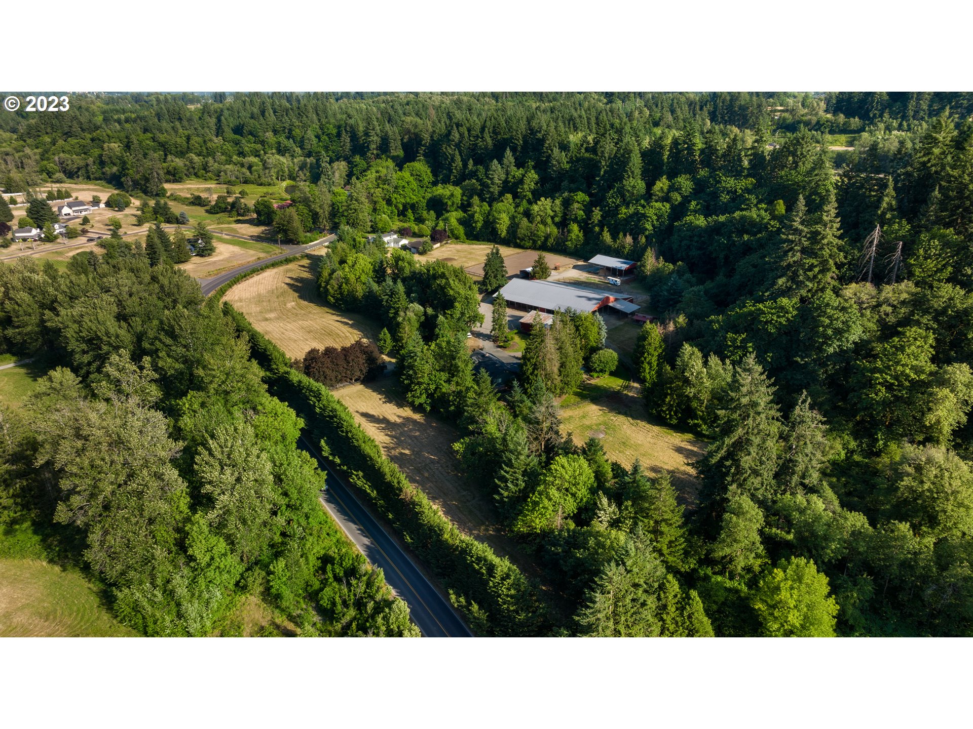 25604 Northeast Manley Road Battle Ground, WA 98604 - Photo 6 of 48 a open area with lots of trees