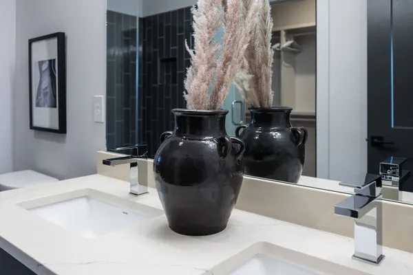 a view of a livingroom with furniture and a window