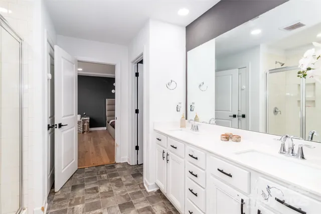 a view of a storage and utility room
