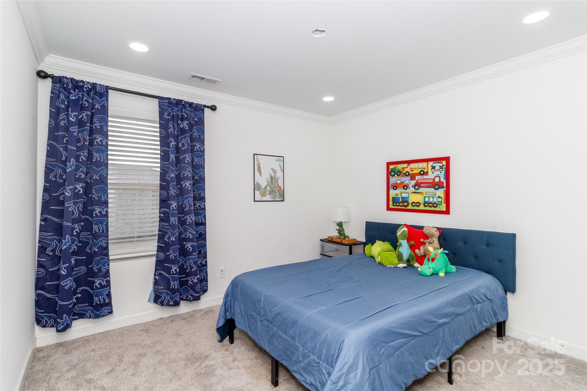 4314 Collingham Drive Charlotte, NC 28273 - Photo 28 of 46 a bedroom with a bed and a desk