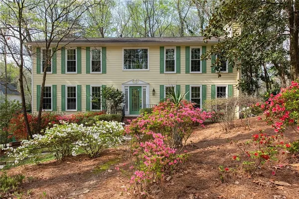 a living room with furniture a lamp and a potted plant