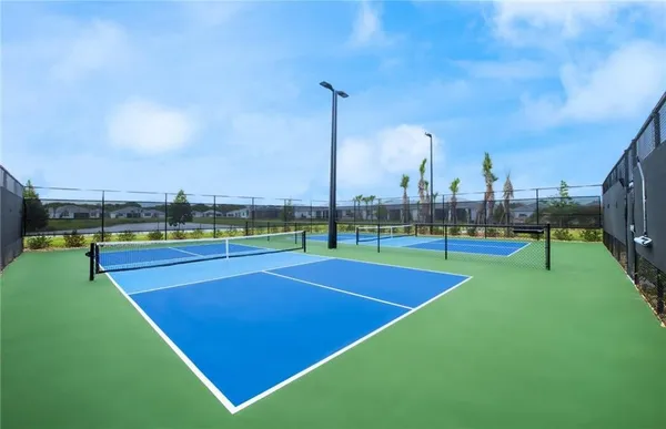 a view of a tennis court