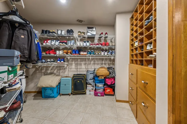 a view of storage and utility room