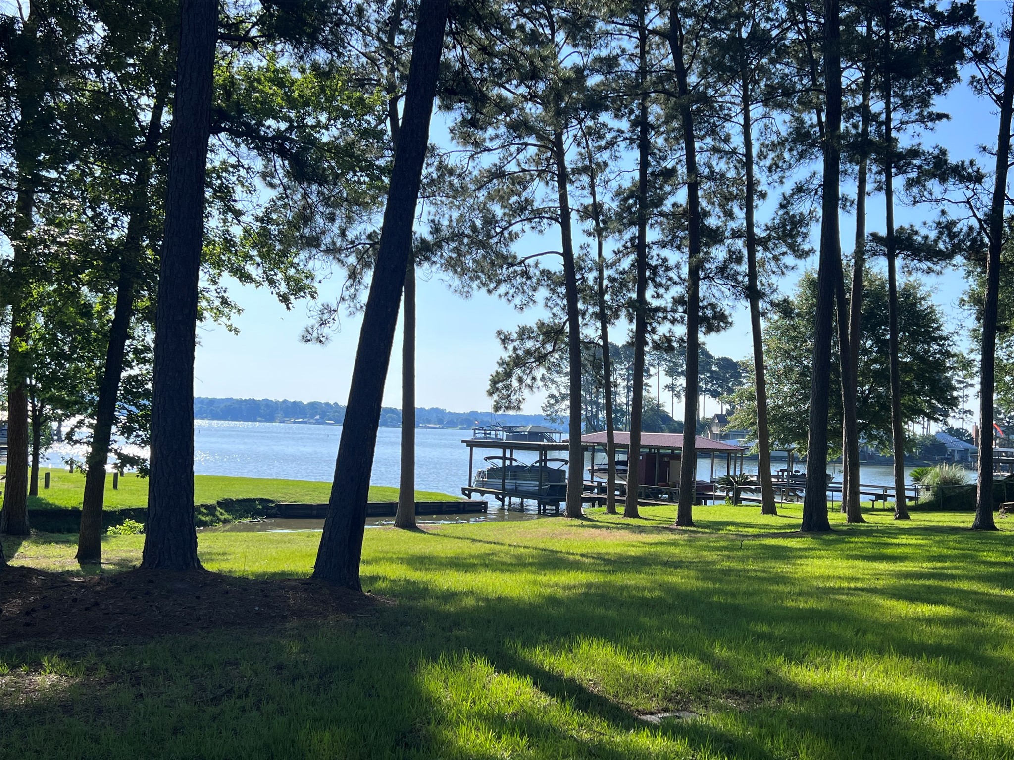 View to the boat ramp