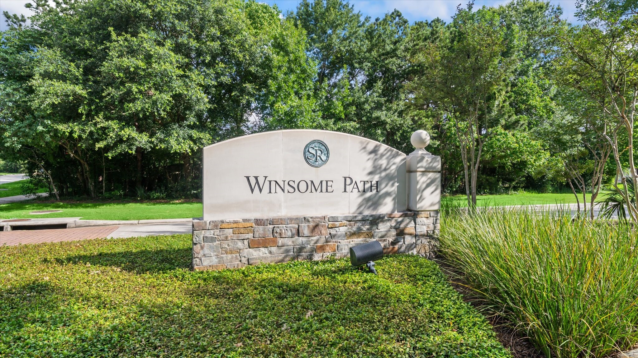 2 South Winsome Path Circle Spring, TX 77382 - Photo 47 of 47 a sign of golf club on a wall under a tree