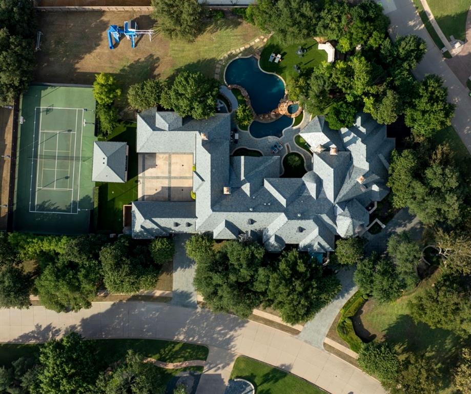 6413 Old Gate Road Plano, TX 75024 - Photo 39 of 39 Total seclusion aerial view