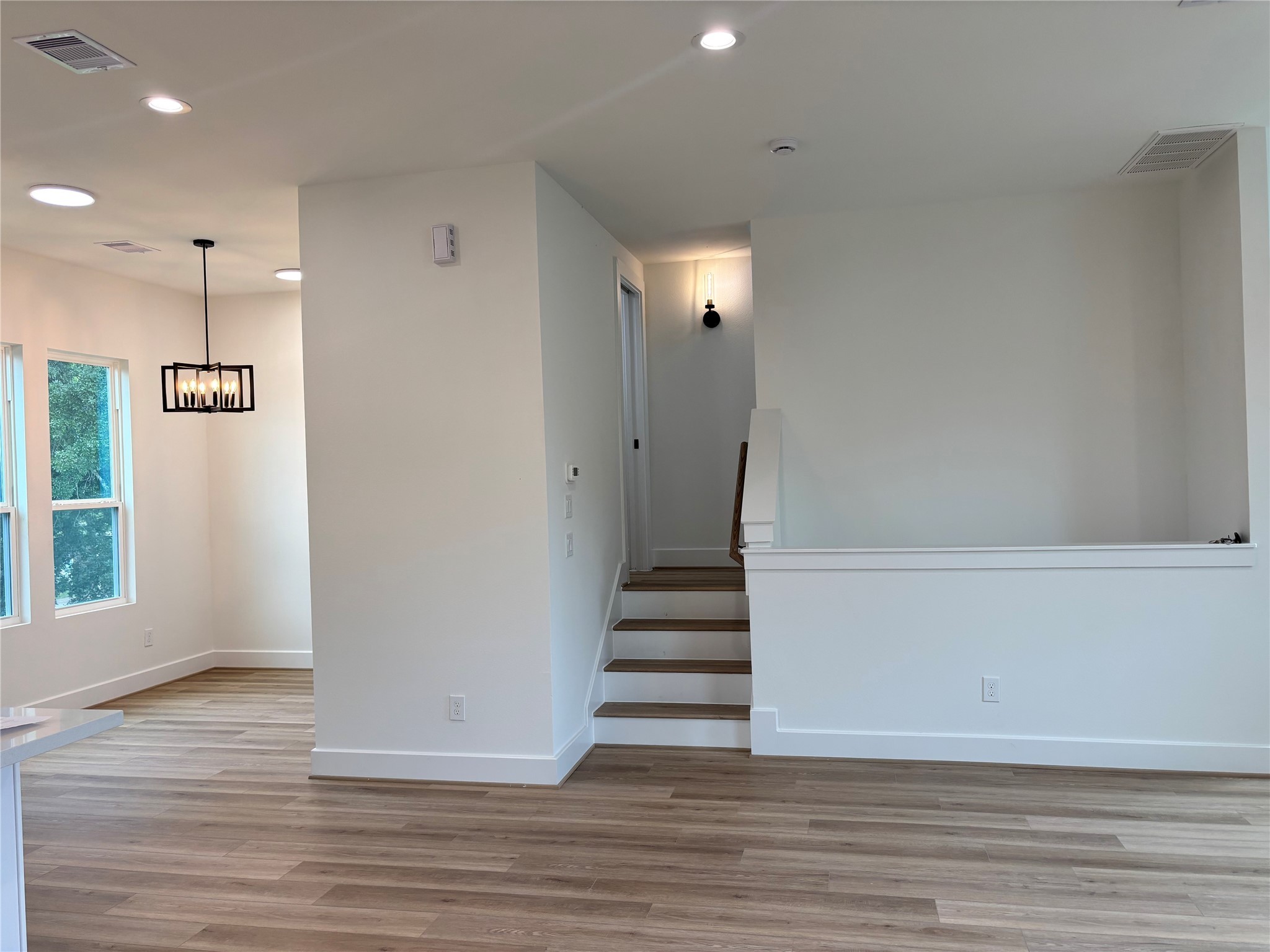 1034 Marcolin Street Houston, TX 77088 - Photo 14 of 25 Half bath located up those steps from the living area