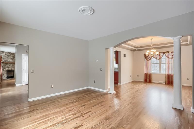 348 Dinnerbell Road Butler, PA 16002 - Photo 3 of 25 Living room and dining room