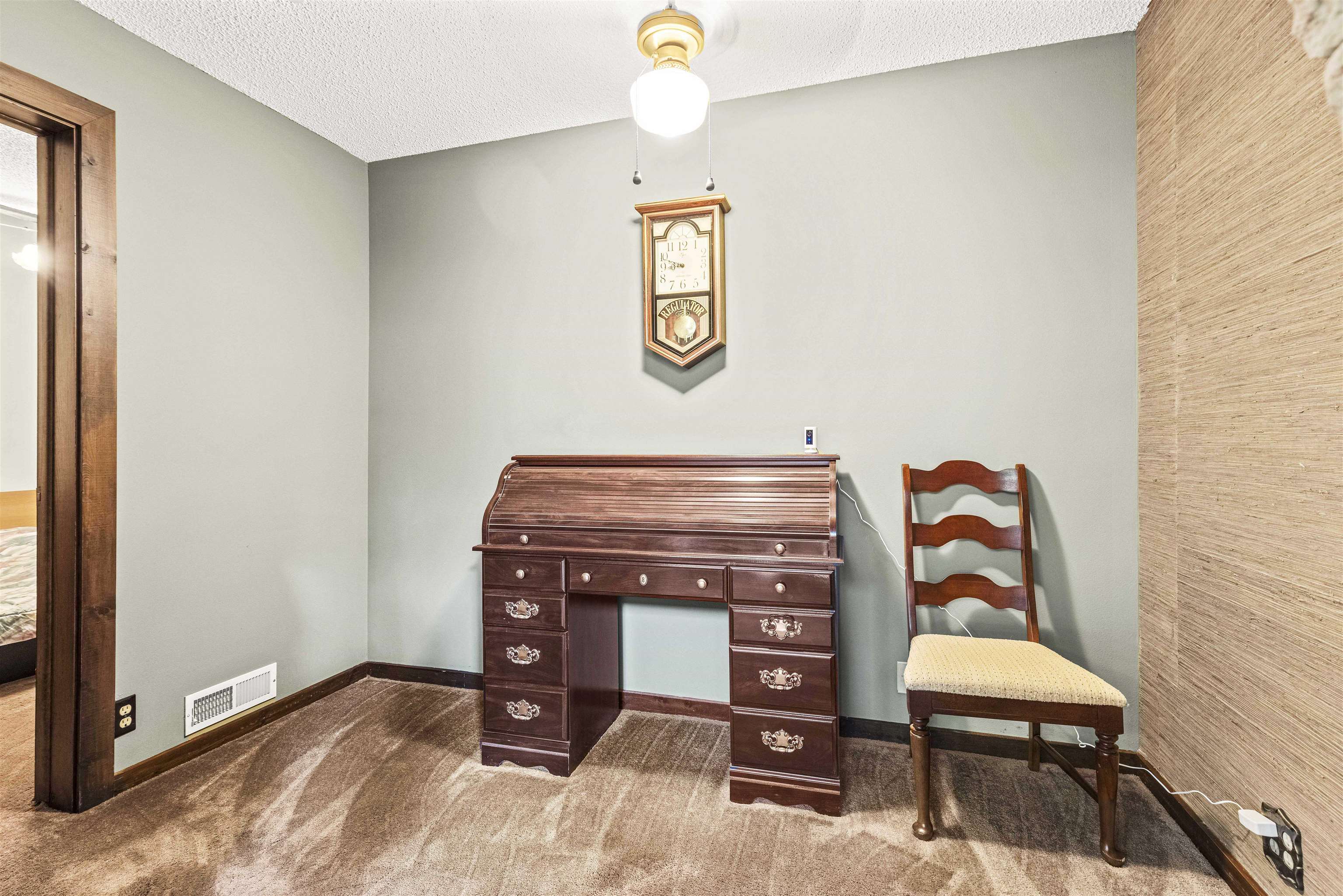 7145 South Rock Nation Road Dixon, IL 61021 - Photo 33 of 72 a view of a workspace with furniture and window