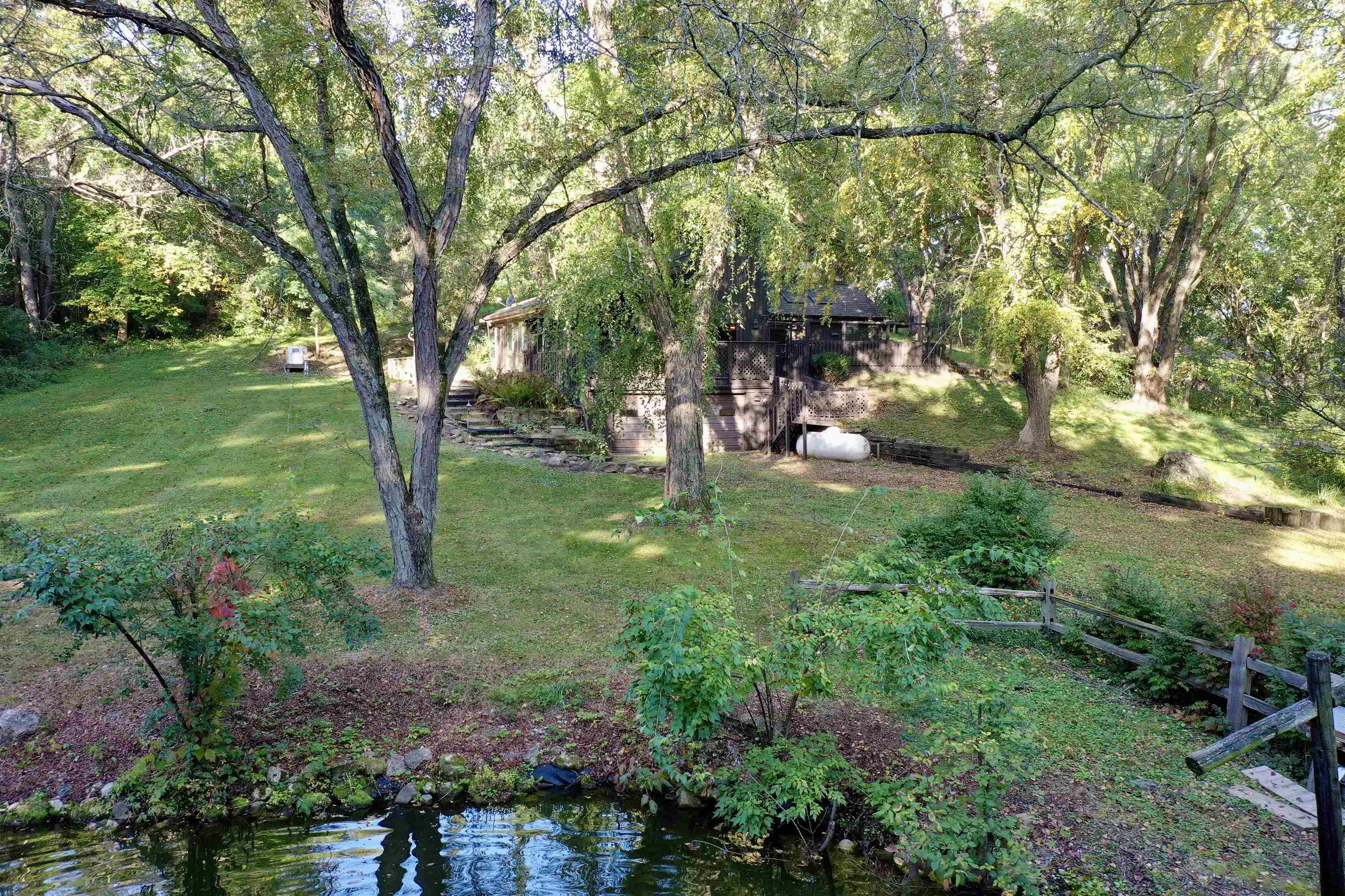 7145 South Rock Nation Road Dixon, IL 61021 - Photo 45 of 72 a view of yard with green space and trees