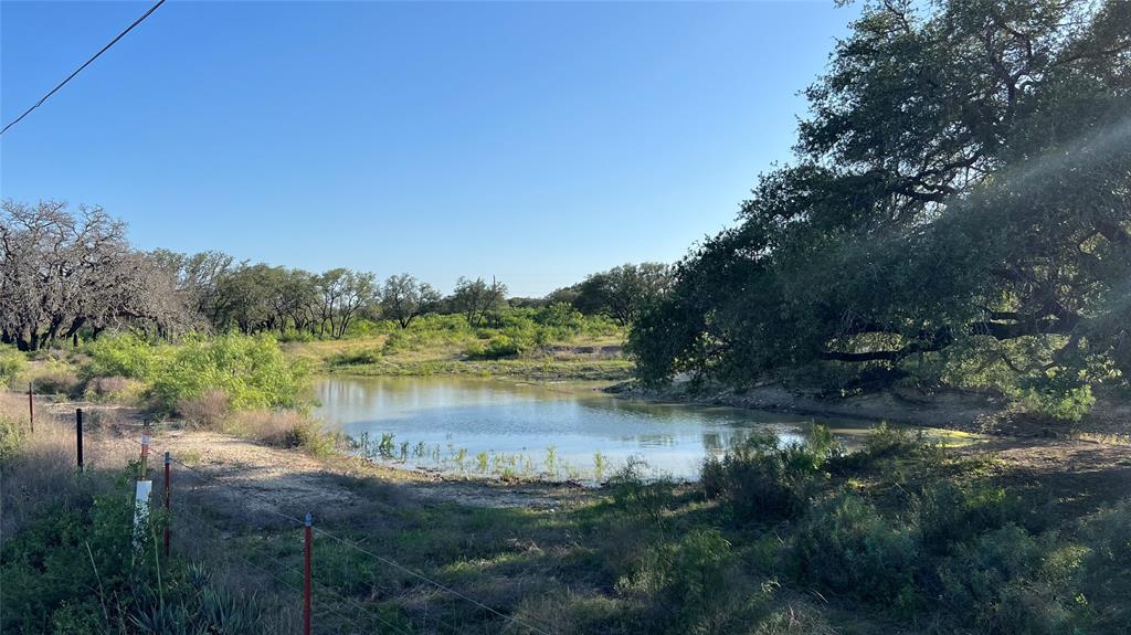 277 County Road 505 Goldthwaite, TX 76844 - Photo 14 of 14 a view of a lake in between two large trees
