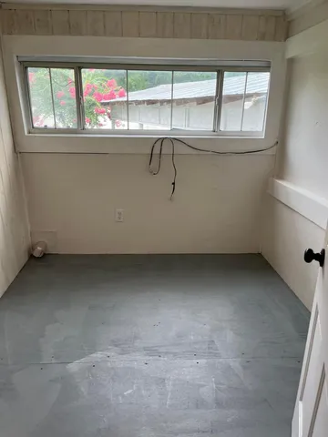 a view of storage and utility room