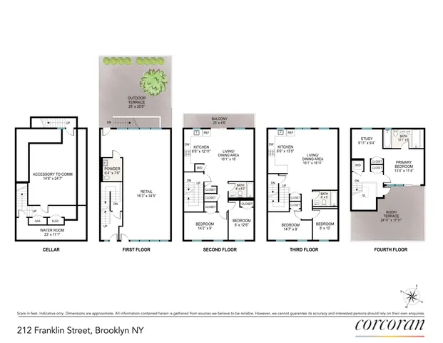 a view of a city with tall buildings