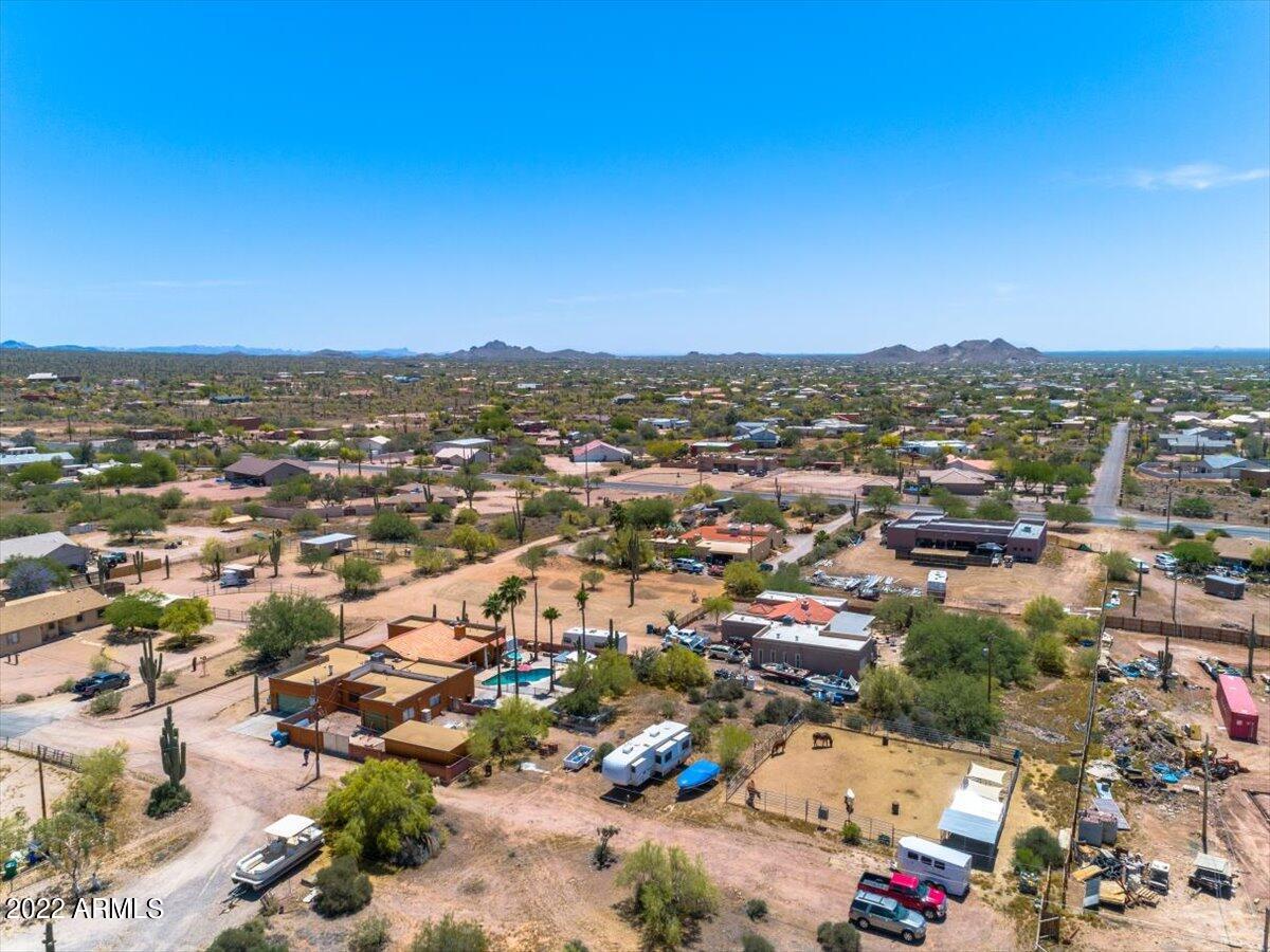 974 North Al Sieber Road Apache Junction, AZ 85119 - Photo 57 of 59 58-Aerial back of home