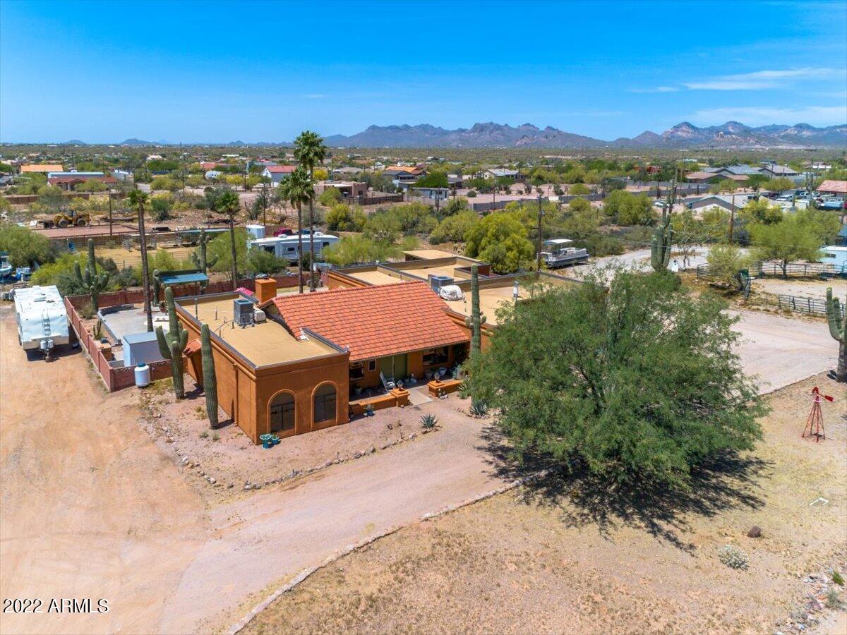 974 North Al Sieber Road Apache Junction, AZ 85119 - Photo 59 of 59 01-Aerial front of home