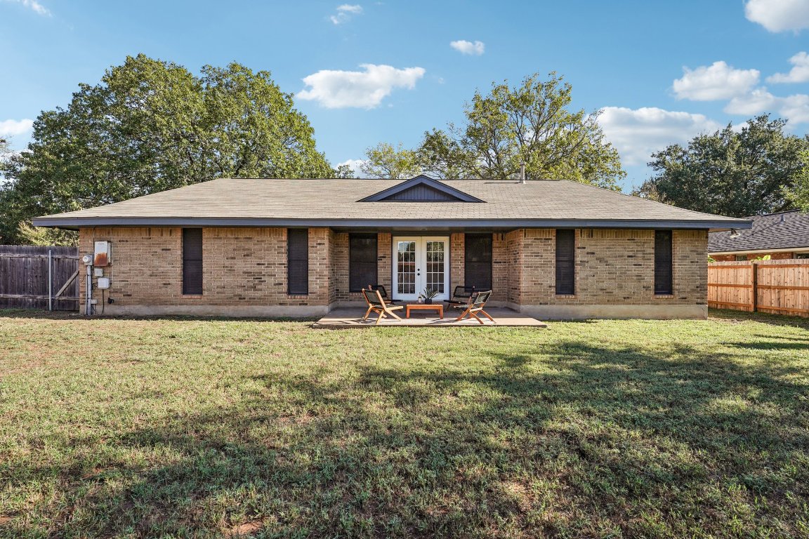 5307 Beckett Circle Austin, TX 78749 - Photo 29 of 29 Ranch-style home featuring brick siding and french doors