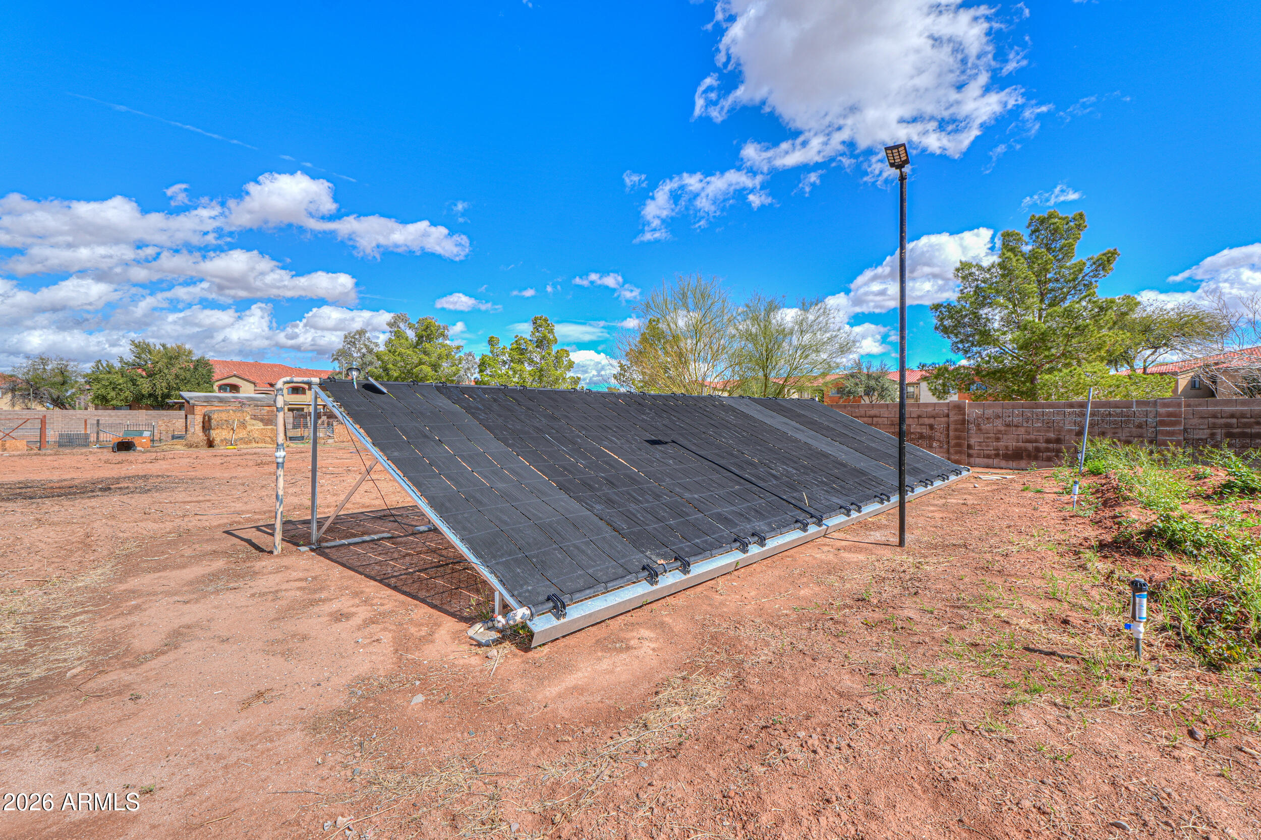 340 North Pottebaum Road Casa Grande, AZ 85122 - Photo 17 of 53 Solar panels for the pool