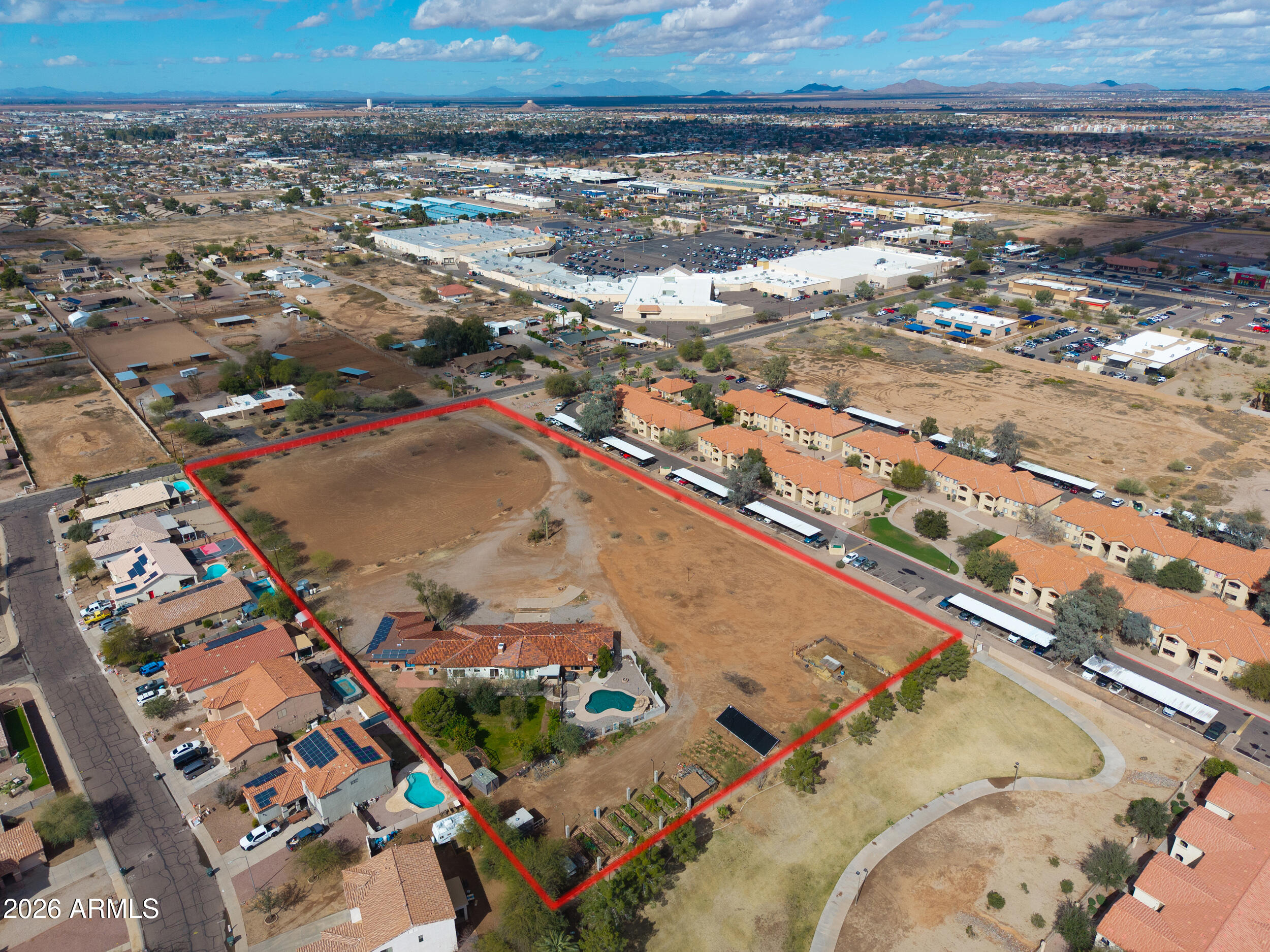 340 North Pottebaum Road Casa Grande, AZ 85122 - Photo 39 of 49 an aerial view of a city