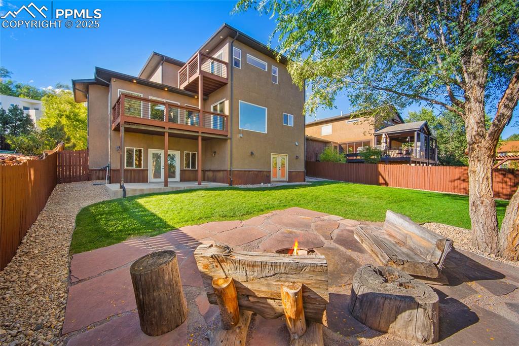 633 Tierra Verde Court Colorado Springs, CO 80904 - Photo 43 of 50 a view of outdoor space yard deck and patio