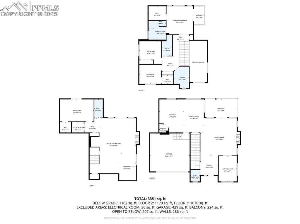633 Tierra Verde Court Colorado Springs, CO 80904 - Photo 50 of 50 a black and white photo of a room