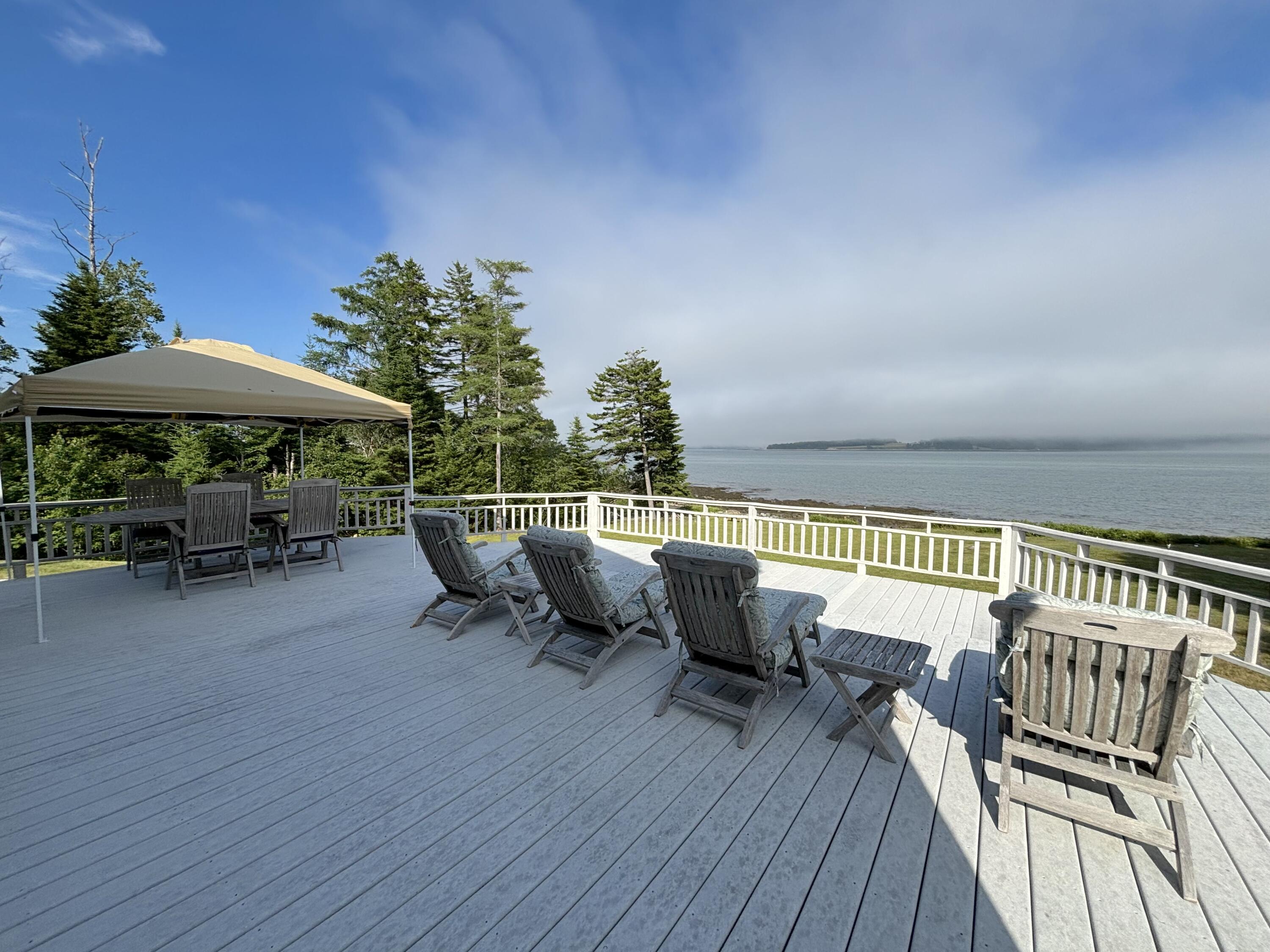 915 Mason Bay Road Jonesport, ME 04649 - Photo 2 of 62 deck view