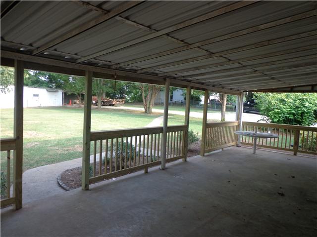 318 Jackson Road Portland, TN 37148 - Photo 16 of 18 Covered Back Porch opens from Kitchen