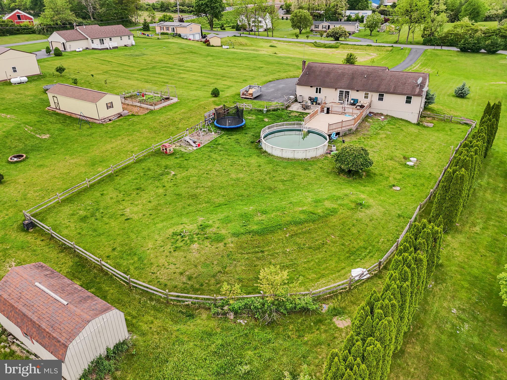 77 Miller Road Bernville, PA 19506 - Photo 35 of 39 Fenced Rear Yard