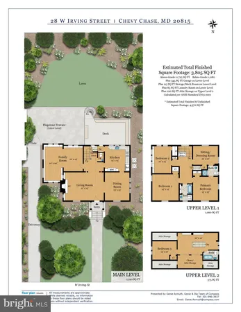 $2,295,000 | 28 West Irving Street, Chevy Chase, MD 20815