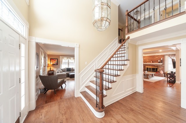 5235 Hilltop Road Long Grove, IL 60047 - Photo 8 of 20 a view of a livingroom with wooden floor and furniture