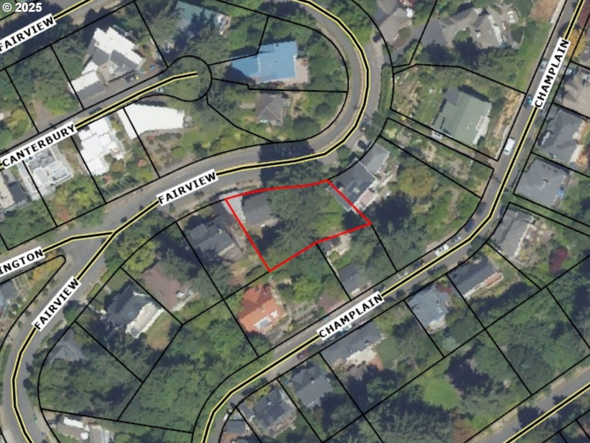 2917 Southwest Fairview Boulevard Portland, OR 97205 - Photo 25 of 25 an aerial view of a swimming pool