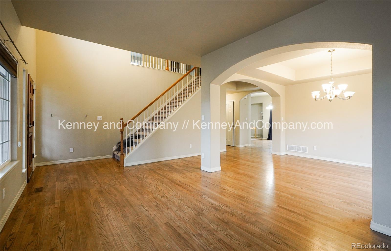 15879 Agate Creek Drive Monument, CO 80132 - Photo 9 of 24 a view of a hallway with wooden floor