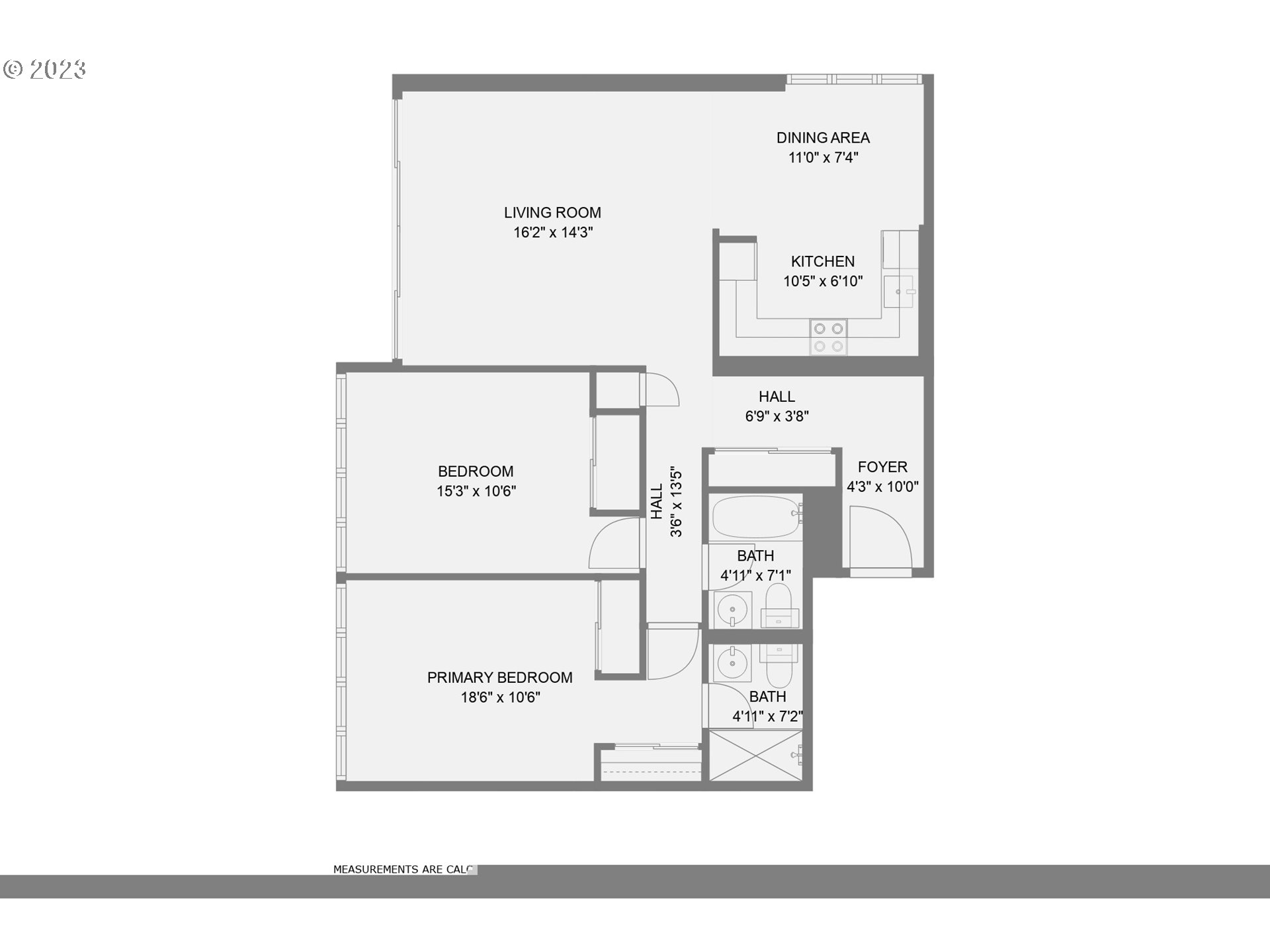 255 Southwest Harrison Street, Unit 9D Portland, OR 97201 - Photo 32 of 32 Floor Plan