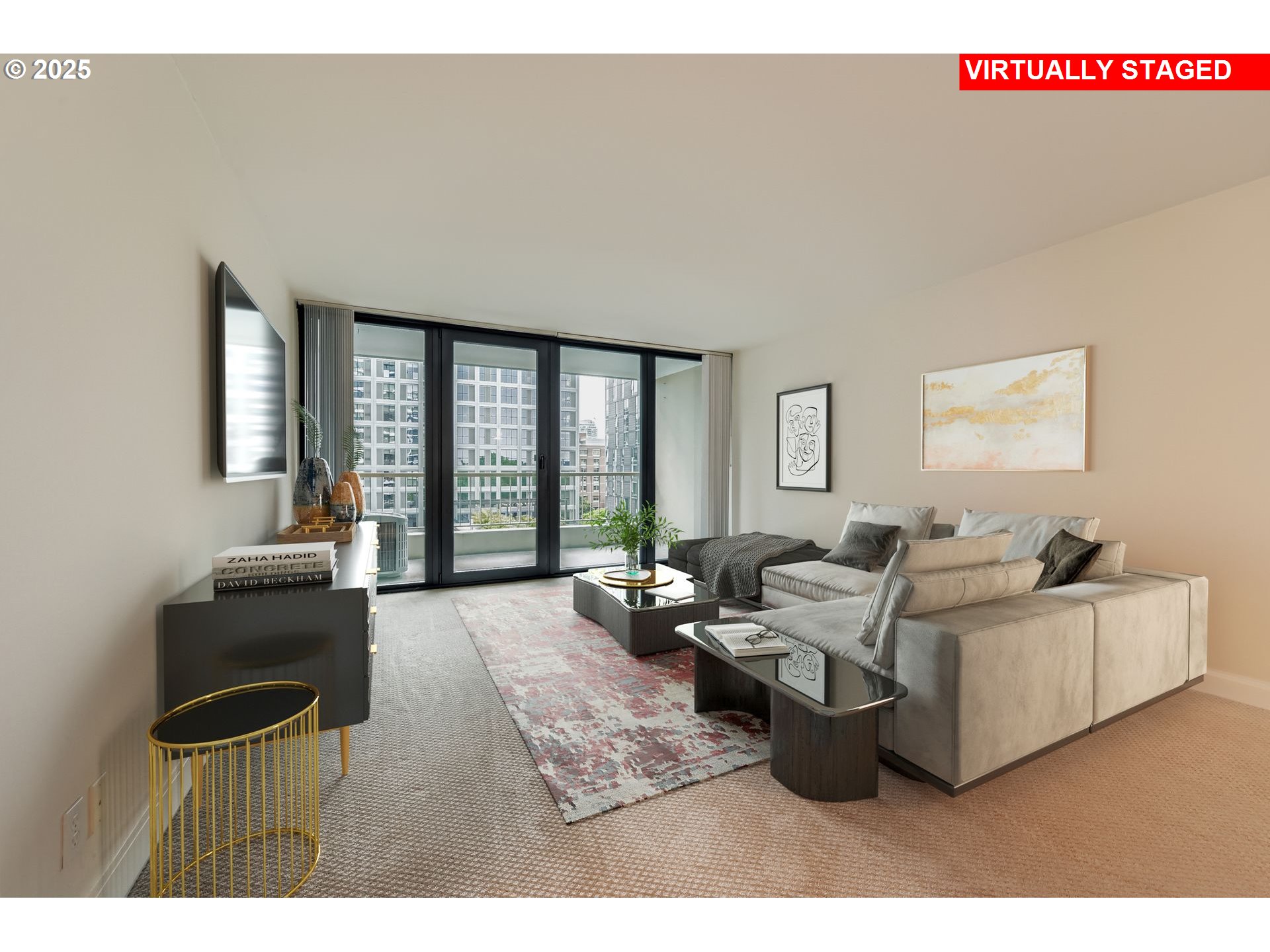 255 Southwest Harrison Street, Unit 9D Portland, OR 97201 - Photo 3 of 32 Living Room